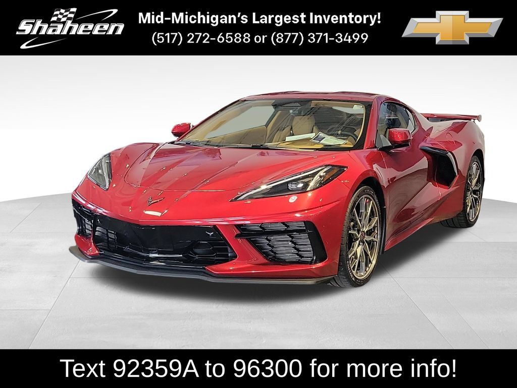 Used 2025 Chevrolet Corvette Stingray Premium Cpe w/ Z51 Performance Package RWD 360° Tour