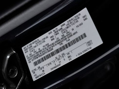 Used 2019 Ford F150 Raptor w/ Equipment Group 802A Luxury AWD/4WD image 57