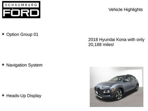 Used 2018 Hyundai Kona Ultimate image 7