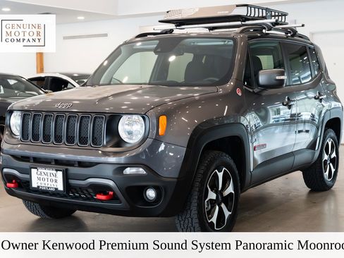 Used 2021 Jeep Renegade Trailhawk w/ Sun & Sound Group AWD/4WD image 1