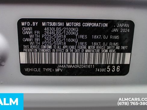 Used 2024 Mitsubishi Eclipse Cross SE image 44