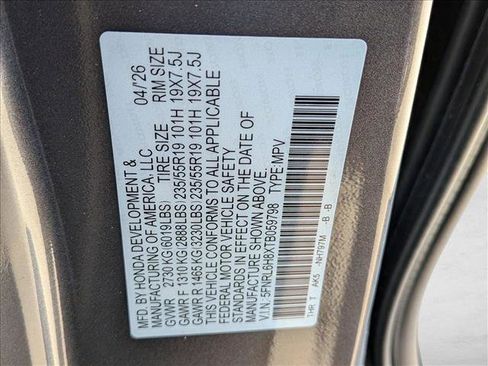 New 2026 Honda Odyssey Touring image 17