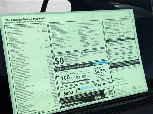 New 2026 BMW i5 eDrive40 w/ M Sport Package image 17