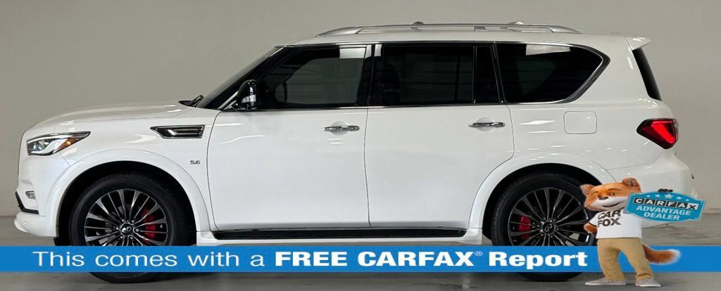 Used 2020 INFINITI QX80 Luxe w/ Edition 30 Package AWD/4WD image 2