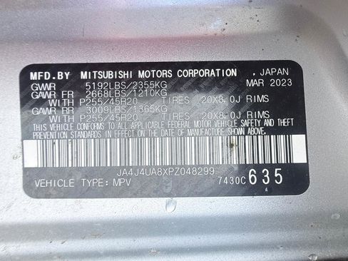 Used 2023 Mitsubishi Outlander SE AWD/4WD image 17