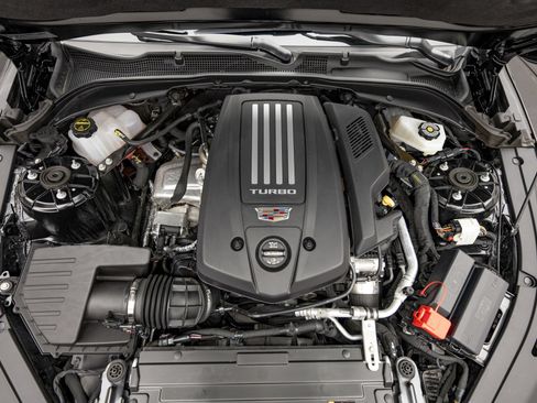 Used 2025 Cadillac CT4 V w/ LPO, Bronce Accent Package AWD/4WD image 44