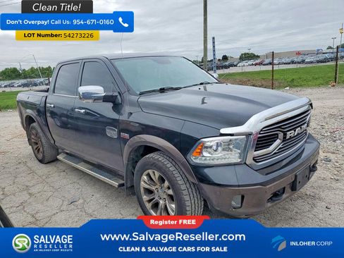 Used 2018 RAM 1500 Laramie Longhorn w/ Longhorn Southfork Package AWD/4WD image 5