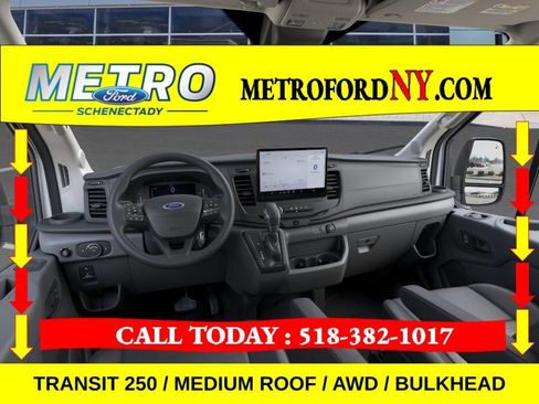 New 2026 Ford Transit 250 148 Medium Roof Extended AWD image 9
