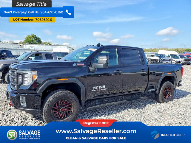 Used 2022 GMC Sierra 3500 AT4 w/ AT4 Preferred Package AWD/4WD image 1
