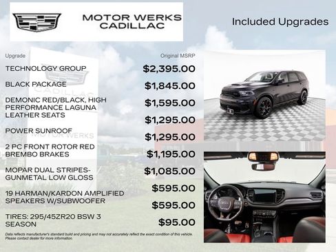 Used 2022 Dodge Durango SRT w/ Technology Group image 4