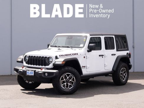Used 2024 Jeep Wrangler Unlimited Rubicon w/ Technology Group AWD/4WD image 1