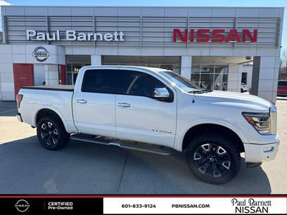 Certified 2021 Nissan Titan Platinum Reserve w/ Moonroof Package