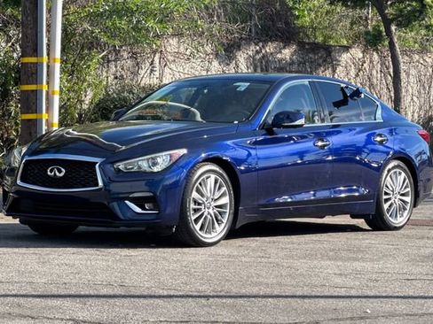 Used 2023 INFINITI Q50 Luxe w/ Cargo Package image 8