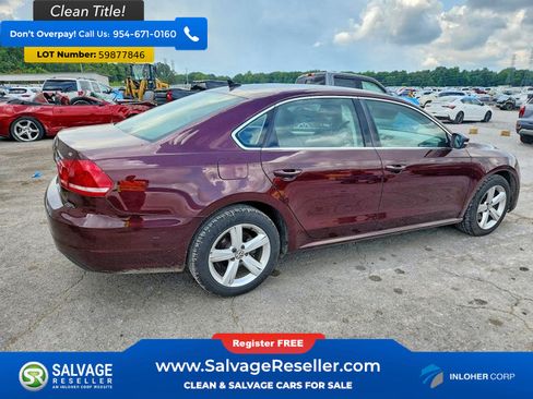 Used 2013 Volkswagen Passat 2.5 SE FWD image 4