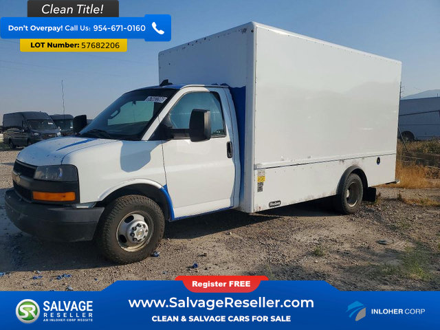Used 2019 Chevrolet Express 3500 w/ Power Convenience Package RWD image 1