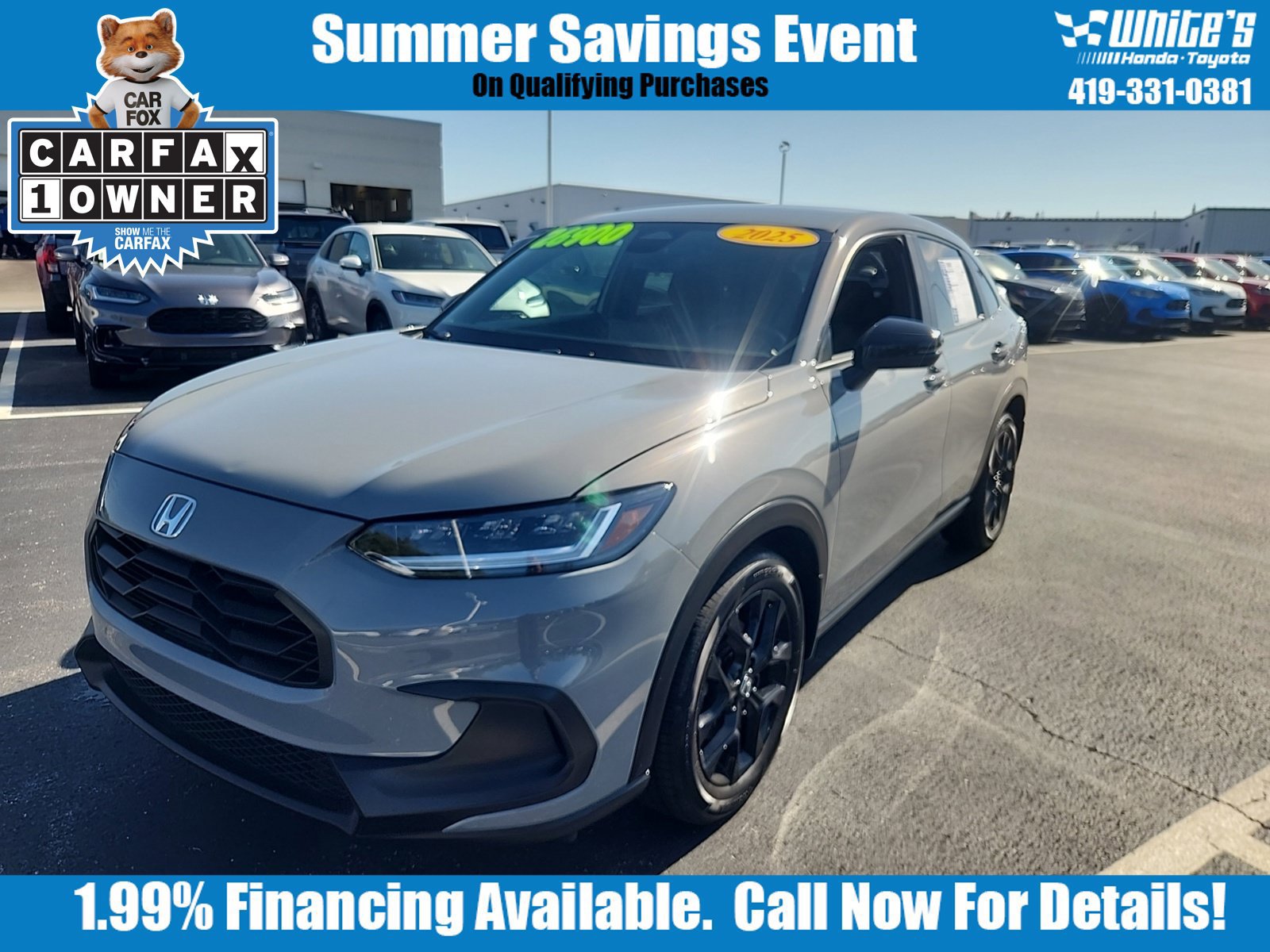 Used 2025 Honda HR-V Sport image 1