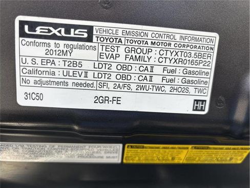 Used 2012 Lexus RX 350 AWD image 21