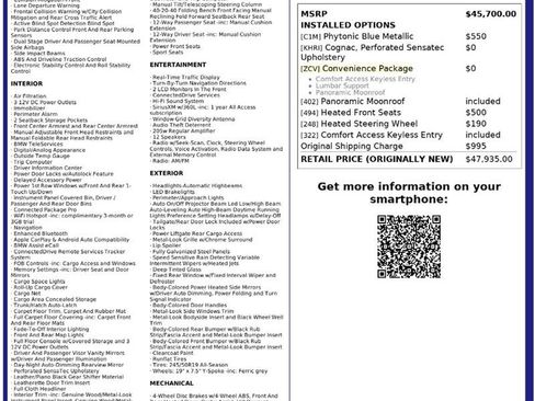 Used 2022 BMW X3 xDrive30i w/ Convenience Package image 3