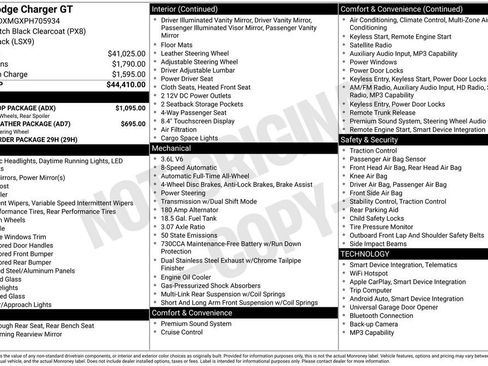 Used 2023 Dodge Charger GT w/ Blacktop Package AWD/4WD image 6