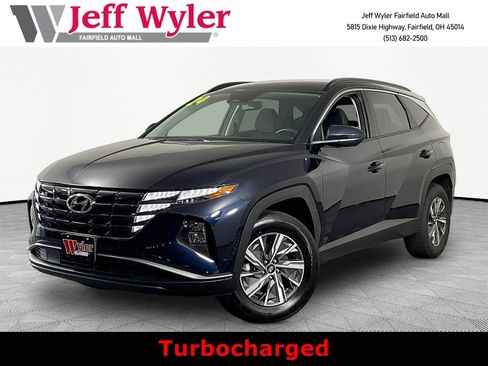 Used 2024 Hyundai Tucson Blue AWD/4WD image 1