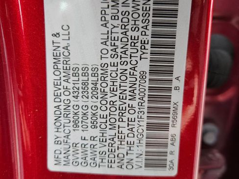 Used 2024 Honda Accord EX image 22