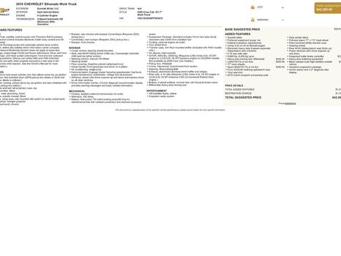 Used 2015 Chevrolet Silverado 2500 W/T image 9