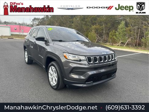 Certified 2024 Jeep Compass Sport AWD/4WD image 1