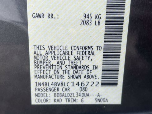 Used 2020 Nissan Altima 2.5 S FWD image 35