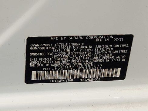 Used 2021 Subaru Crosstrek 2.5i Limited w/ Moonroof Package 2 image 27