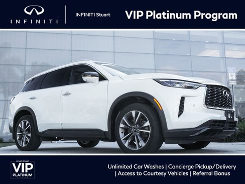Certified 2023 INFINITI QX60 Luxe w/ Performance Audio Package AWD/4WD image 1
