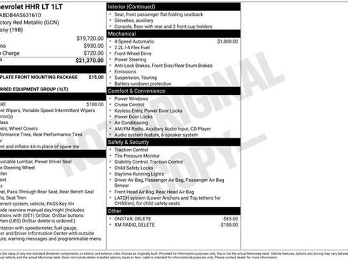 Used 2010 Chevrolet HHR LT image 16