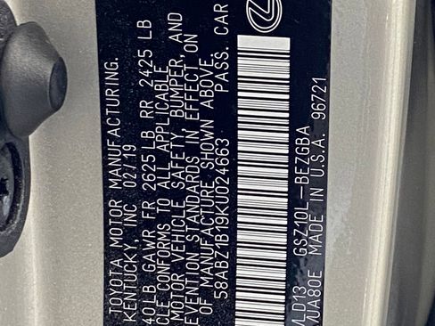 Used 2019 Lexus ES 350 image 19