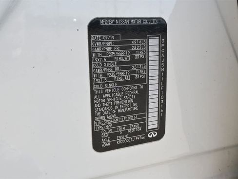 Used 2020 INFINITI QX50 Luxe w/ Navigation Package image 28