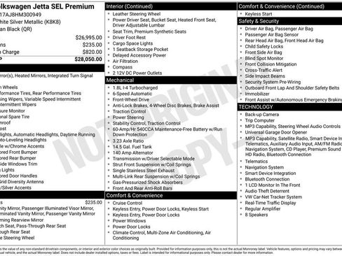 Used 2017 Volkswagen Jetta SEL Premium FWD image 9
