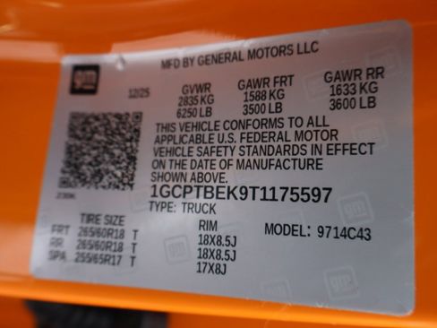 New 2026 Chevrolet Colorado W/T w/ WT Custom Package image 20