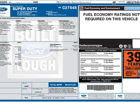 Used 2017 Ford F250 XL w/ Snow Plow Prep Package image 2