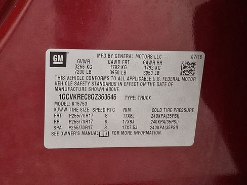 Used 2016 Chevrolet Silverado 1500 LT w/ Trailering Package image 26