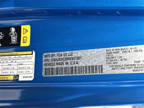 Certified 2021 Jeep Wrangler Unlimited Sport image 30