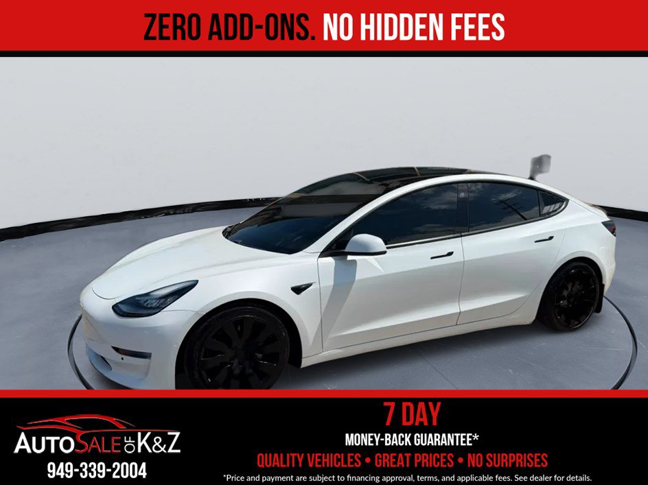 Used 2020 Tesla Model 3 Long Range AWD/4WD image 3