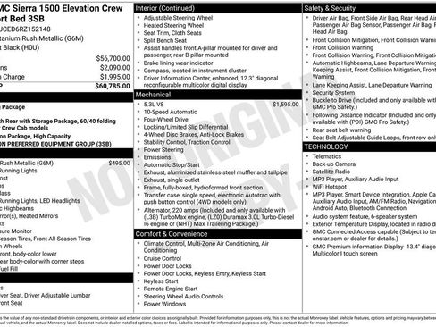 Used 2024 GMC Sierra 1500 Elevation AWD/4WD image 2