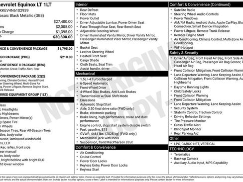 Used 2022 Chevrolet Equinox LT FWD image 31
