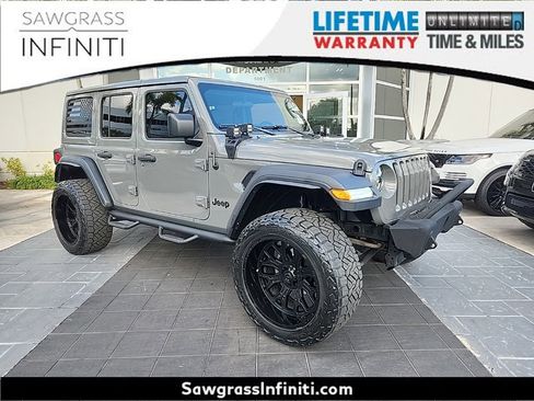 Used 2022 Jeep Wrangler Unlimited Sport w/ Xtreme Recon 35" Tire Package image 1