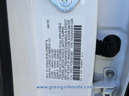 New 2025 Honda Accord LX image 13