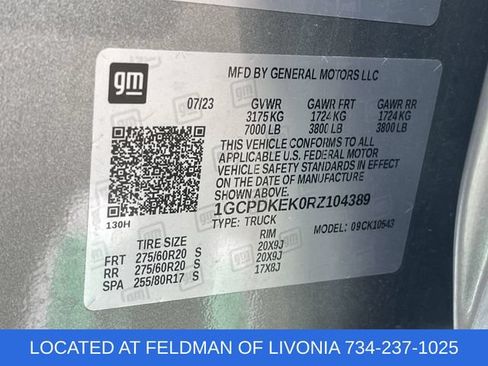 Certified 2024 Chevrolet Silverado 1500 LT AWD/4WD image 32