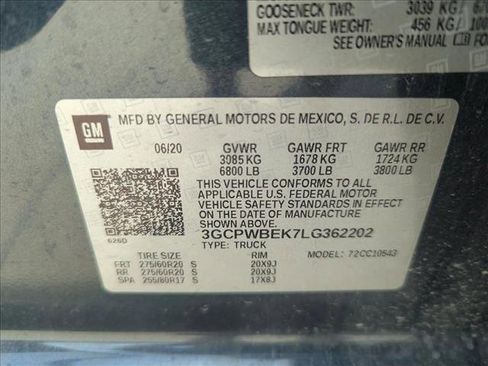 Used 2020 Chevrolet Silverado 1500 Custom w/ Custom Convenience Package image 16