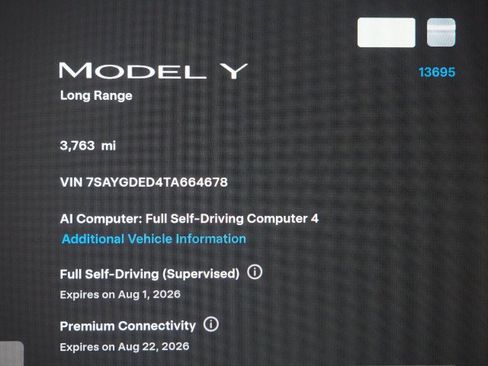 Used 2026 Tesla Model Y Long Range RWD image 4