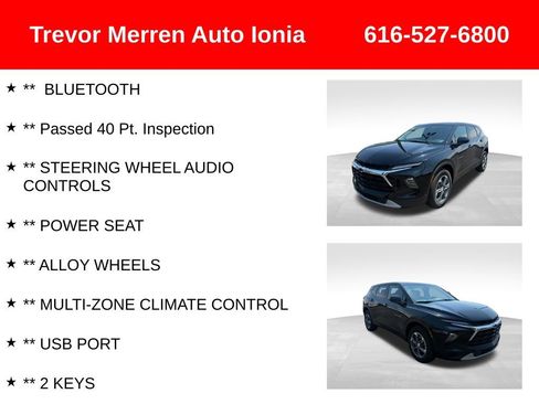 Used 2025 Chevrolet Blazer LT w/ Driver Confidence Package AWD/4WD image 14