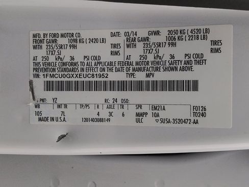 Used 2014 Ford Escape SE FWD image 33