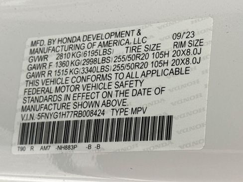 Certified 2024 Honda Pilot Touring image 35
