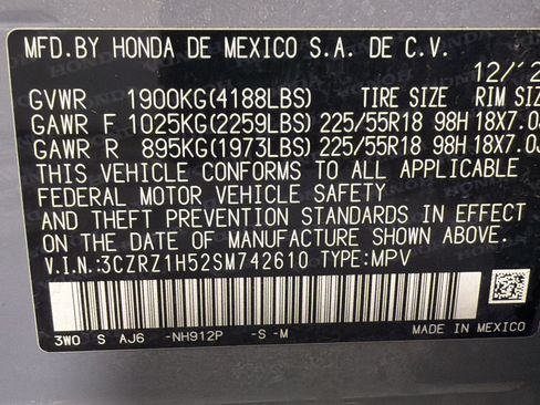 Used 2025 Honda HR-V Sport image 21